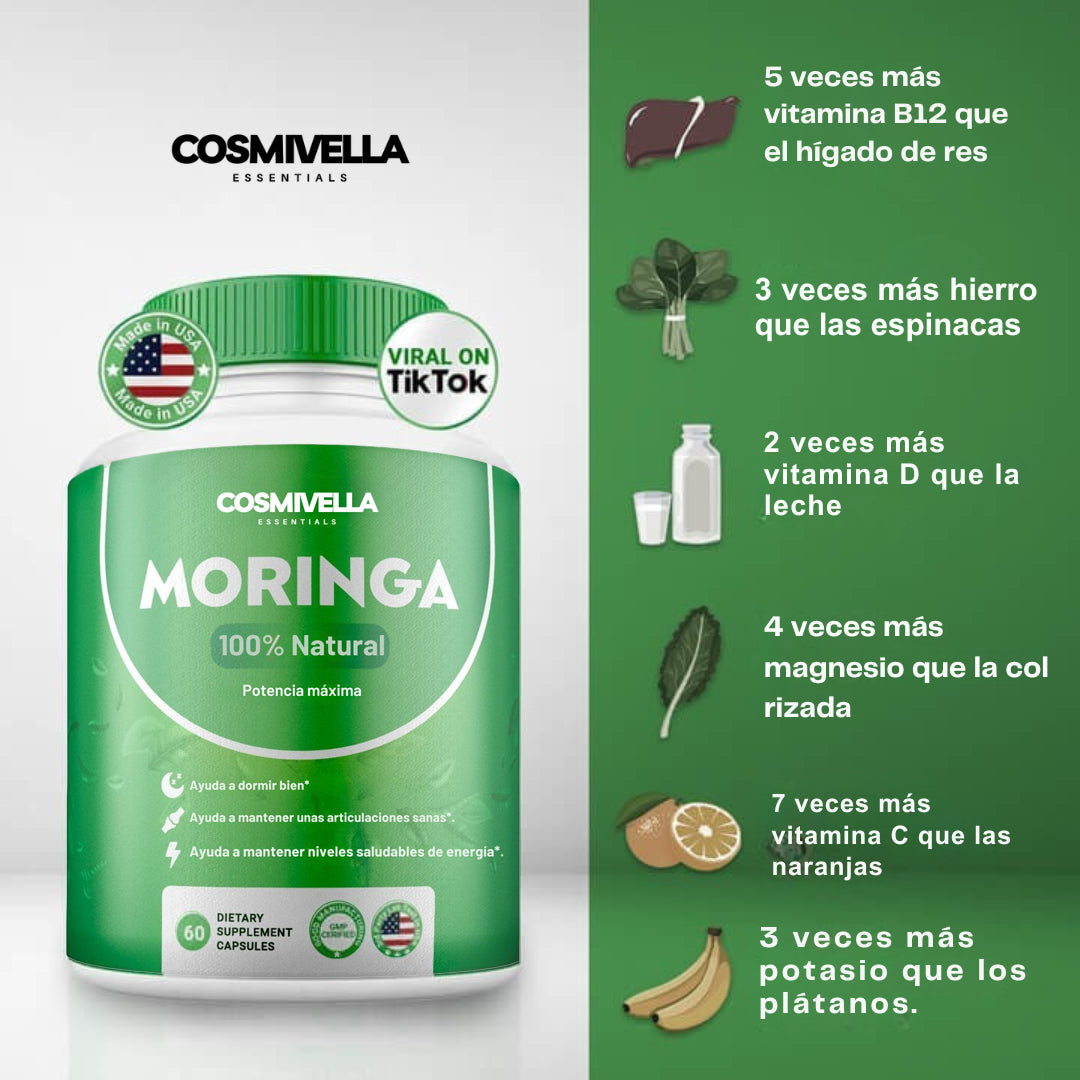 Cápsulas de Moringa Cosmivella