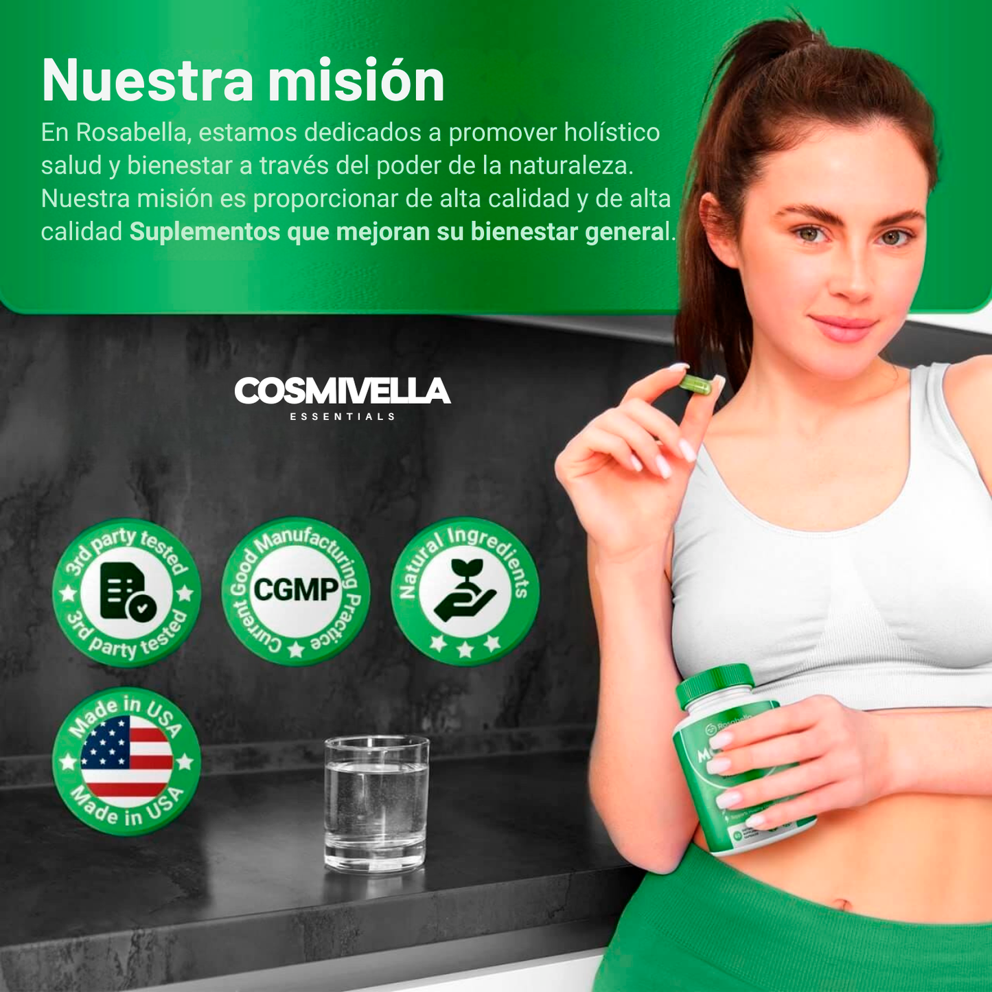 Cápsulas de Moringa Cosmivella