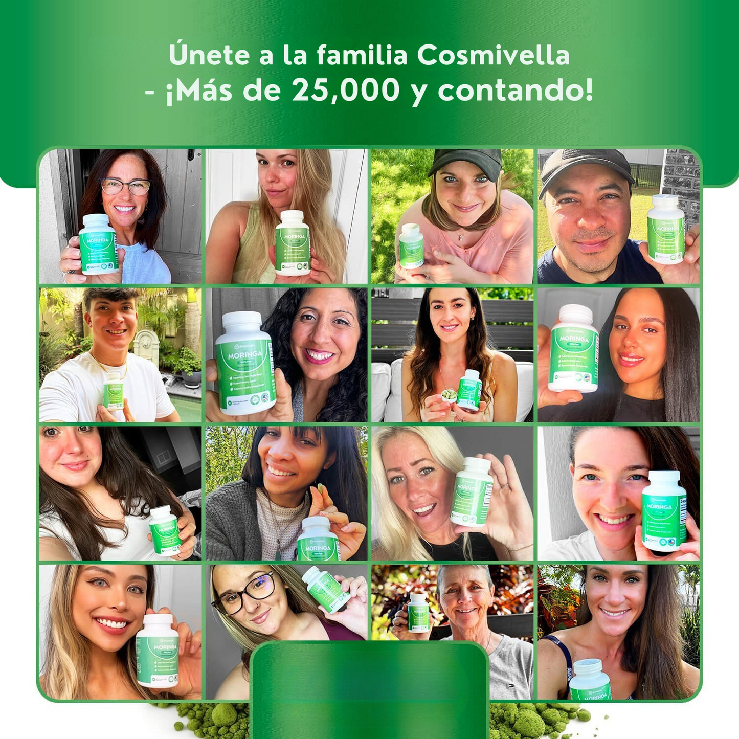 Cápsulas de Moringa Cosmivella