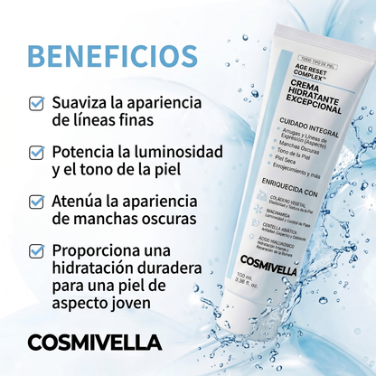 Cosmivella - Crema Facial Coreana Hidratante y Regeneradora - Efecto Reafirmante con Baba de Caracol y Colágeno