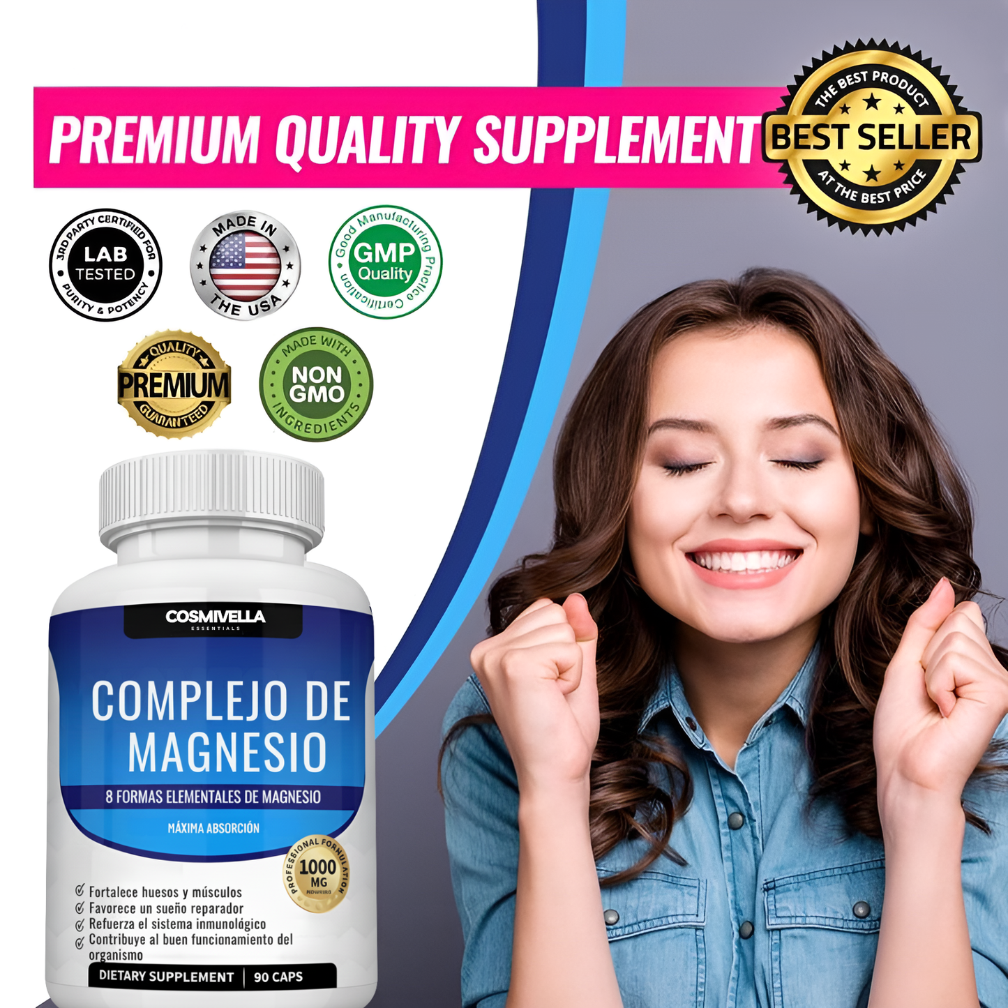 Complejo de Magnesio 8 en 1™