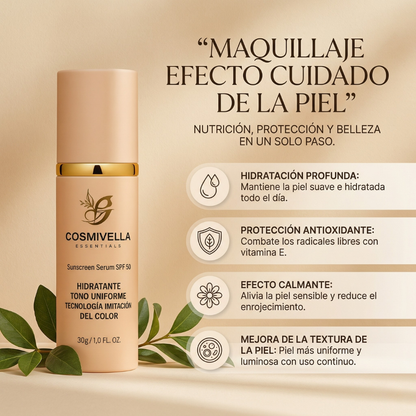 Base de Maquillaje 4 en 1 SPF50+ Viral en Tik Tok